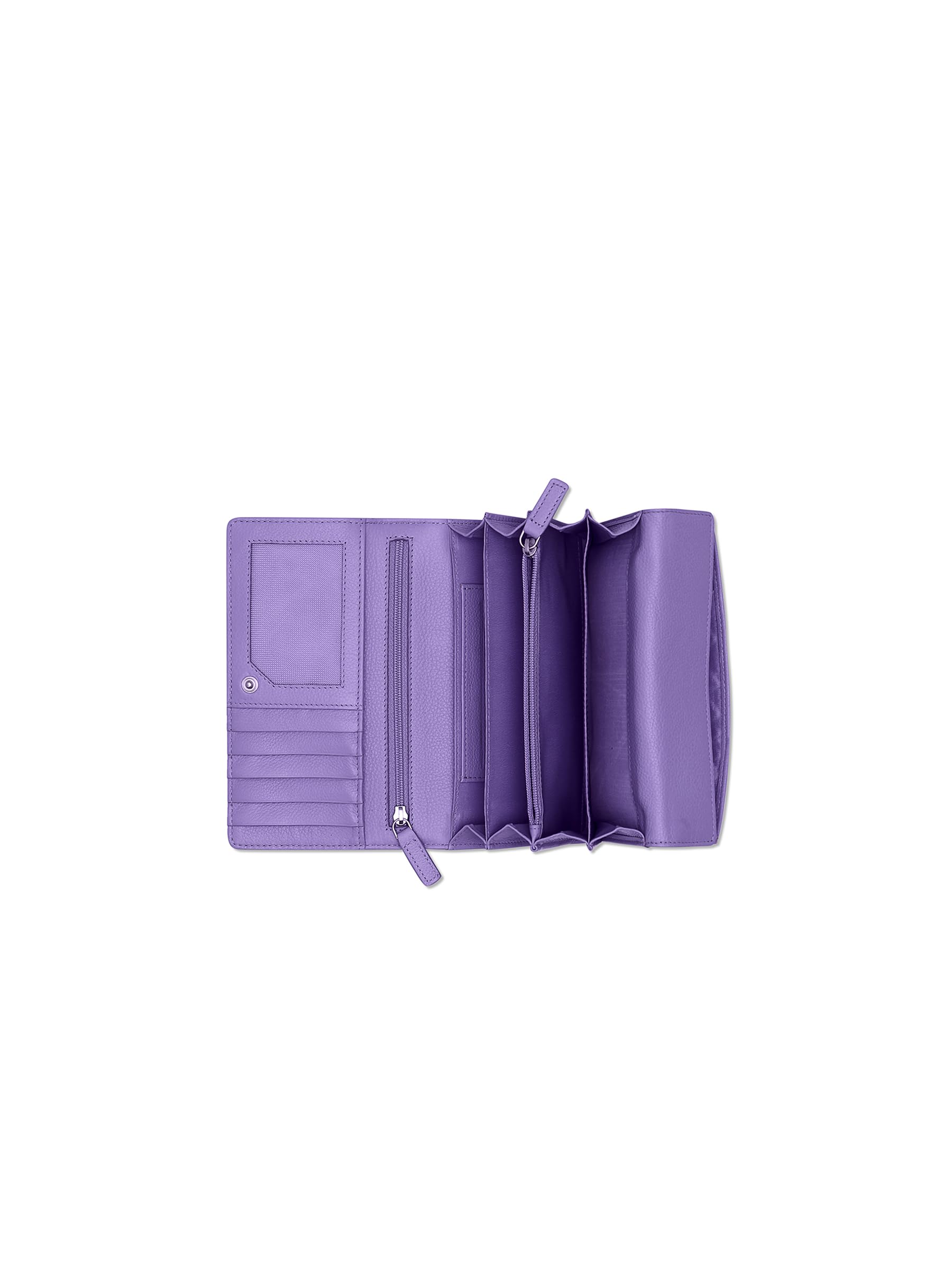 Valentini Women's Wallet Purple Bow
