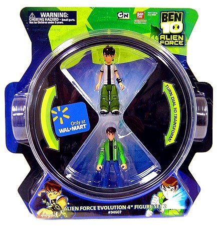 Ben 10 Alien Force Evolution 4" Figure Set 2 by Ban Dai