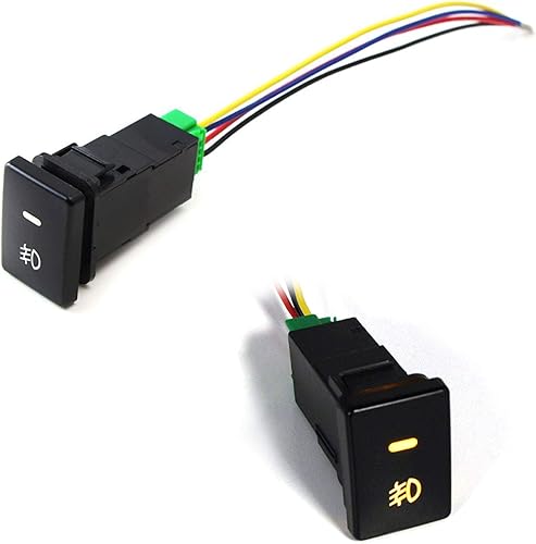 Miniatura 8 de Xotic Tech - Barra de luz LED con logotipo con kit de cableado, interruptor de encendido y apagado de repuesto compatible con Toyota Toyota FJ