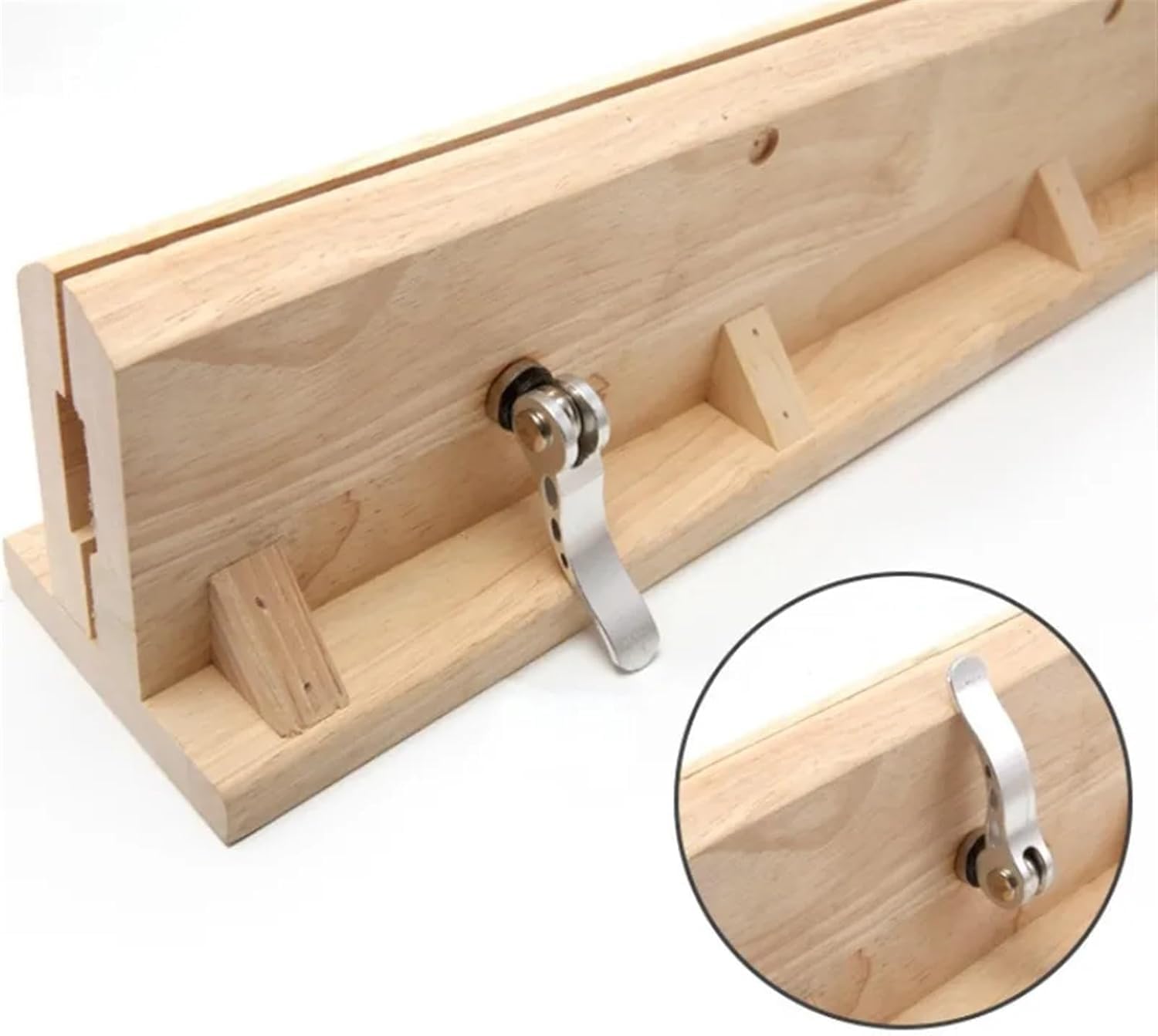 Accesorios de Costura Banco de Trabajo de Piel de Caballo Cosido a Mano, Silla pequeña, Bricolaje de Costura de Cuero, Soporte de sujeción