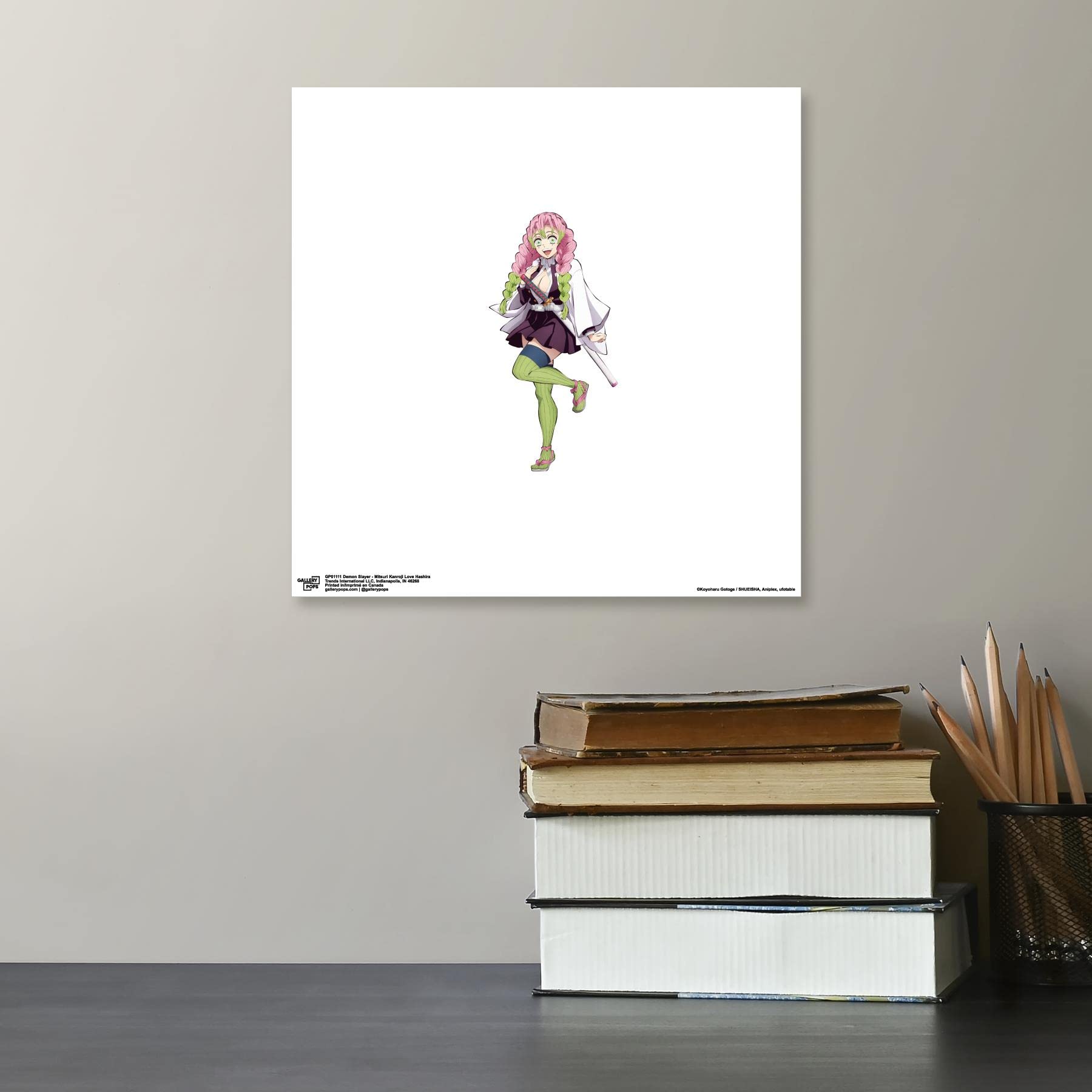 Amazon.com: Trends International Gallery Pops Demon Slayer - Mitsuri  Kanroji Love Hashira Wall Art, Unframed Version, 12 x 12: Posters &  Prints
