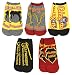 Harry Potter Womens Diagon Alley No-Show Socks 5 Pair Pack