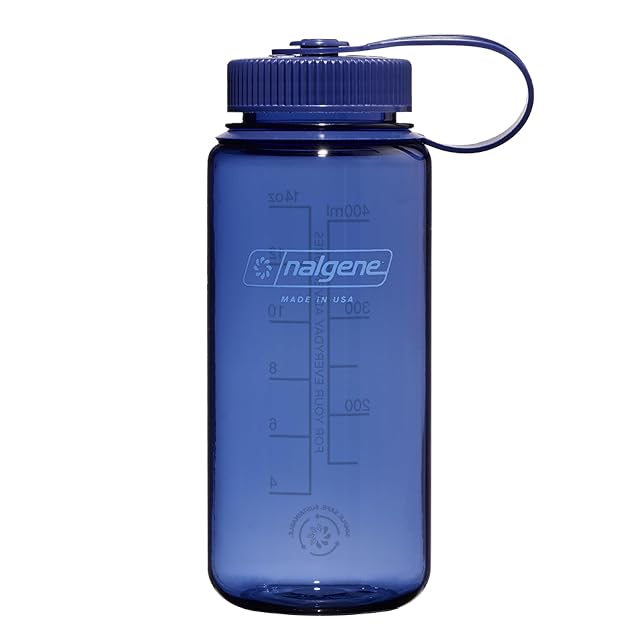 Nalgene Sustain Tritan BPA-Free Water Bottle Made with Material Derived from 50 Plastic Waste using ISCC certified mass