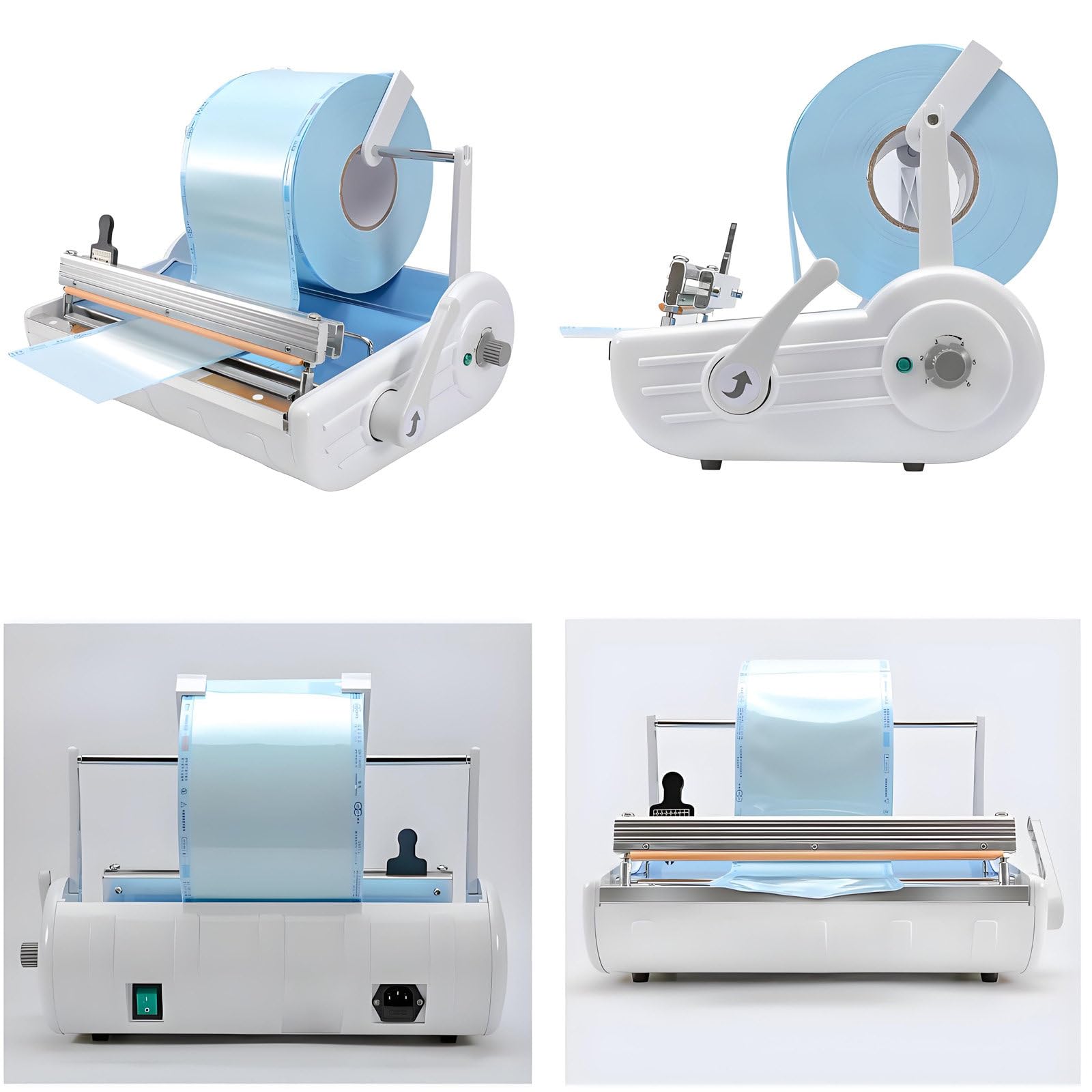 Medizinische Thermosiegelmaschine für Kliniken, Krankenhäuser und Labore, maximale Temperatur 300 °C / 6 Temperaturstufen, Siegel- und Verpackungsmaschine