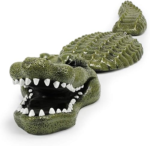 Miniatura 2 de Aquascape 93000 Señuelo de cocodrilo flotante, 34 pulgadas, verde