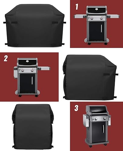 Miniatura 3 de NUPICK 7138 - Cubierta de parrilla para parrilla Weber Spirit II de 2 quemadores, cubierta de parrilla de 48 pulgadas para Spirit II E210, se adapta