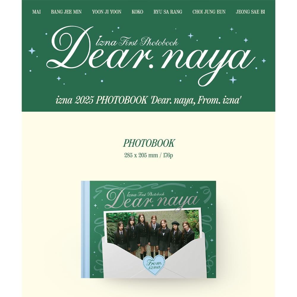 Amazon.com: [KPOPMERCH POB] izna 2025 PHOTOBOOK [Dear. naya, From