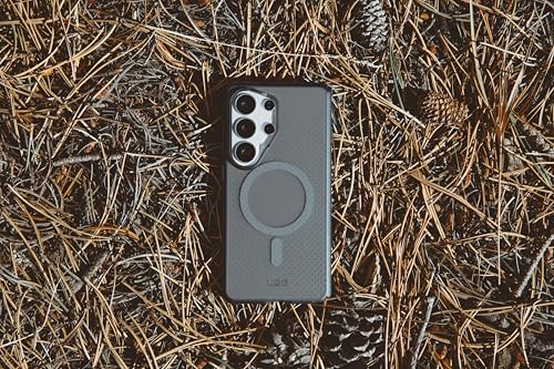 Image of Urban Armor Gear UAG Designed for Galaxy S26 Ultra 5G Case, DOT - Compatible with Magnetic Charging Slim Transparent Rugged Military Drop Tested Protective Cover - Black Opaque