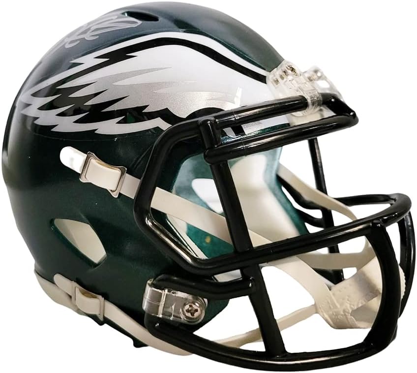 Jalen Hurts Autographed Philadelphia Eagles Mini Helmet - Hand Signed & JSA Authenticated : Collectibles & Fine Art