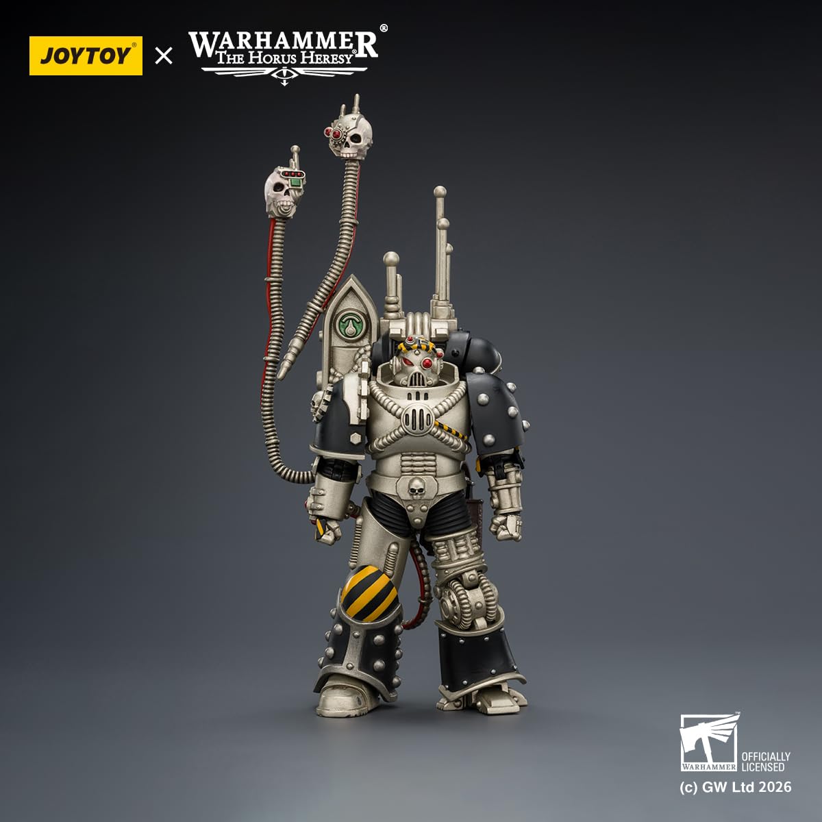 TOYVERSE JOYTOY Warhammer The Horus Heresy Iron Warriors Legion Praevian con pistola a bullone in scala 1/18, modellino personaggio a partire dai 15 anni