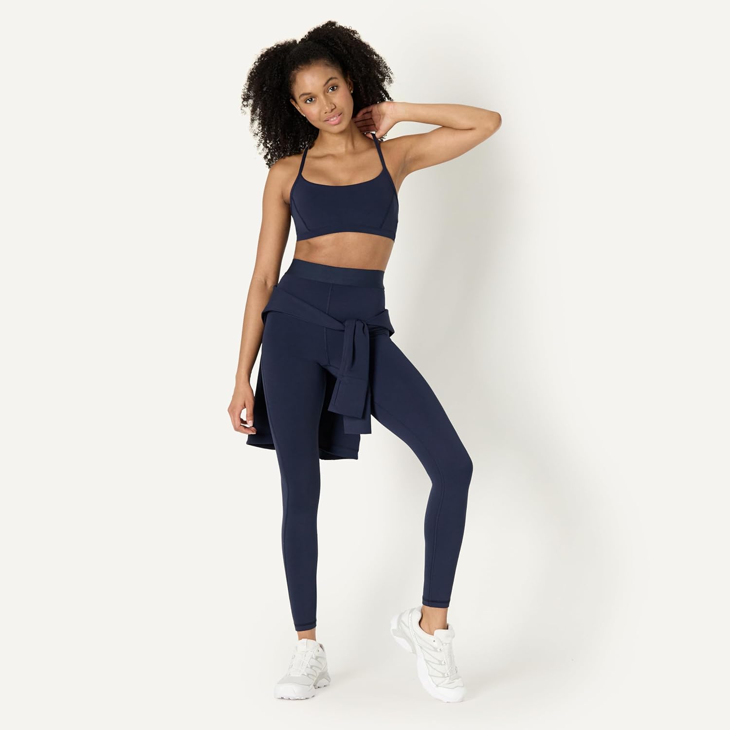 Amazon Essentials Women's Active FormFlex Buttery Soft Light Support Y-Back Thin Strap Yoga Sports Bra - Image 5