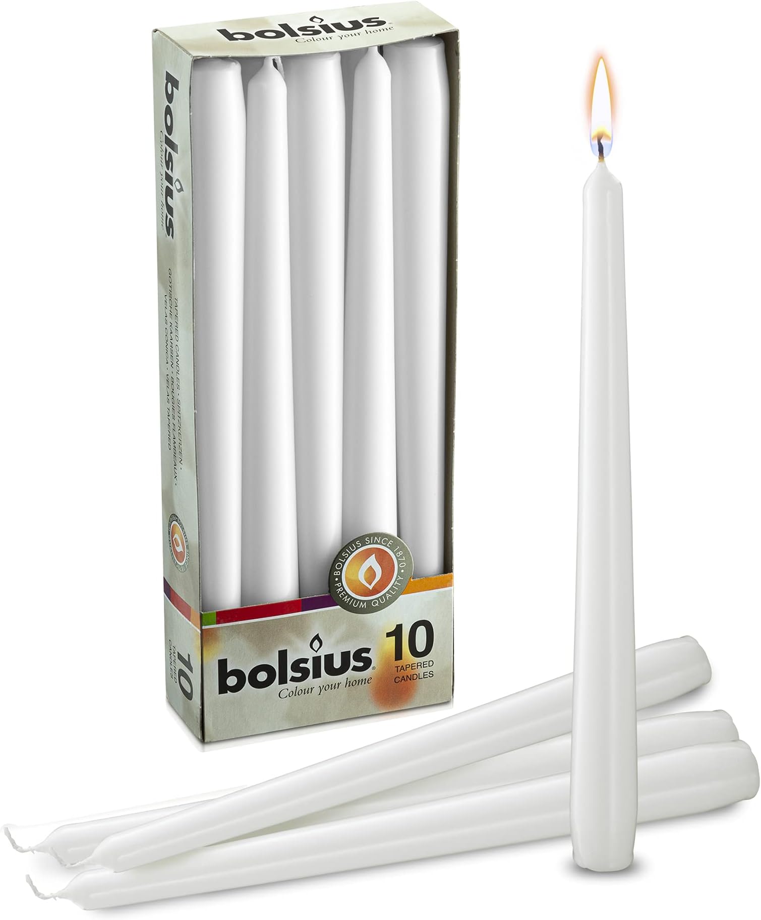 Bolsius Taper Candles 10 In. (10 Count -)