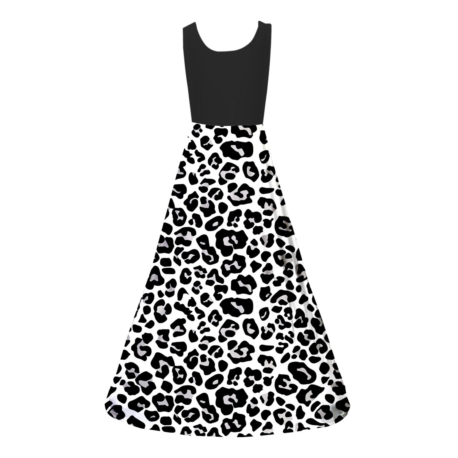Générique Robe Grande Élégante à Imprimé Printanier pour Occasions Spéciales et Sorties