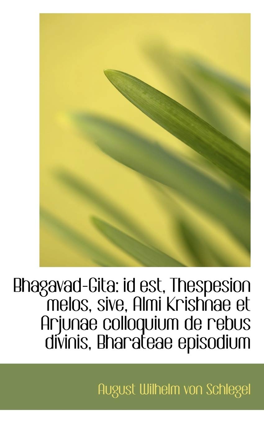 Bhagavad Gita (Latin Edition)