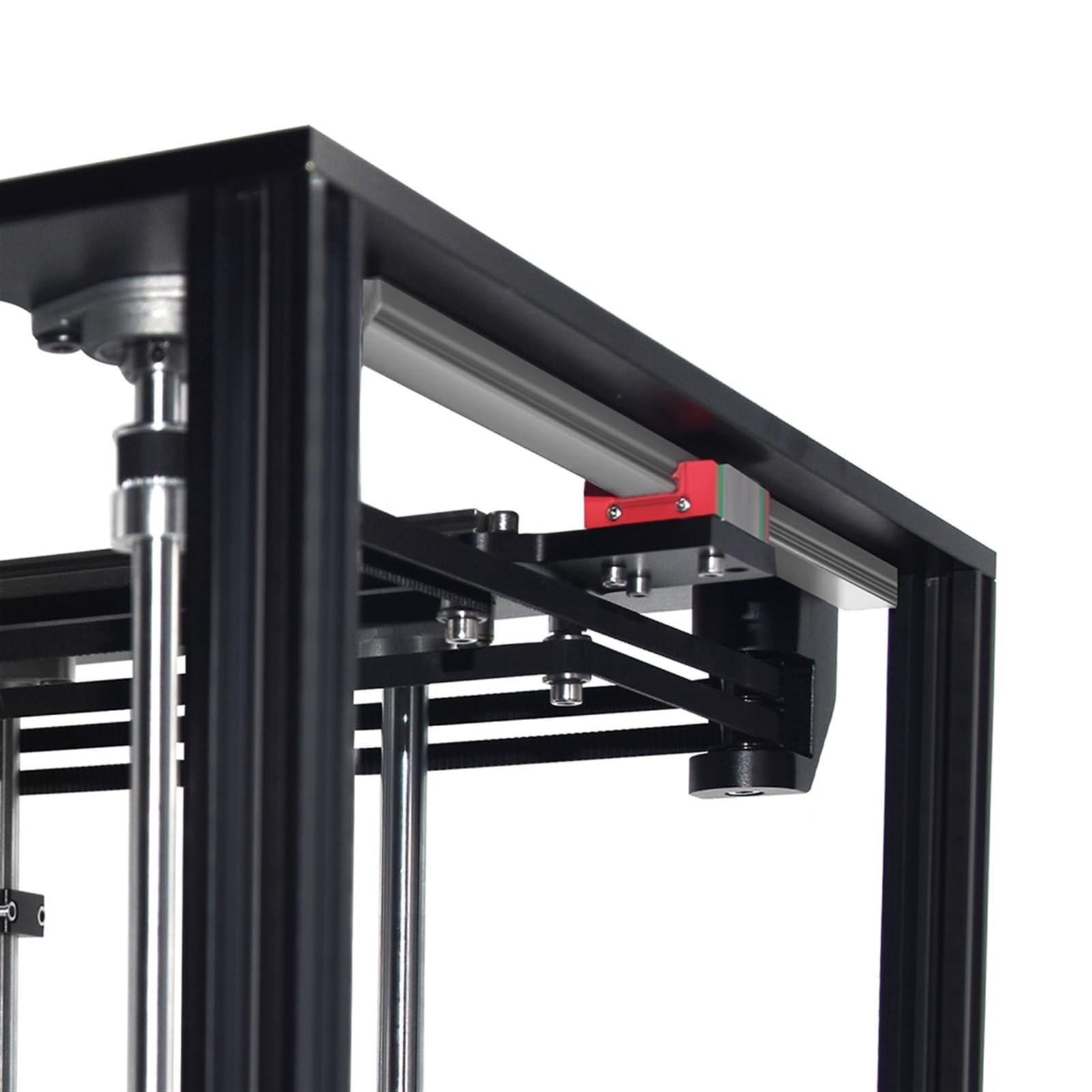 Rail Coulissant 1 pièces MGN15 Rail linéaire + MGN15H ou MGN15C bloc 15mm Guide linéaire 100-1000mm MGN15 Rail coulissant linéaire Bloc de Piste(MGN15H,300mm)