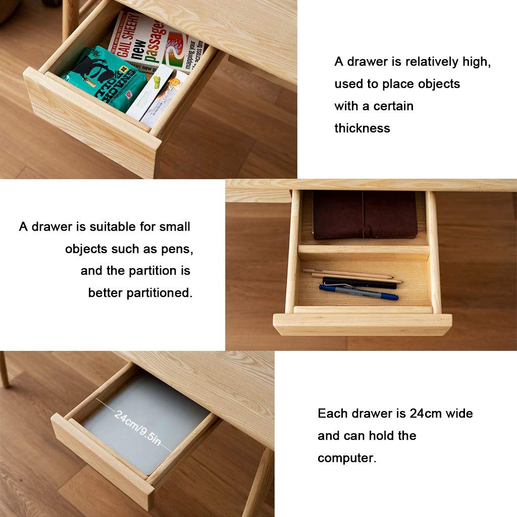 Escritorios de computadora para adolescentes, mesa de estudio, mesa de juegos, escritorio de oficina simple, moderno escritorio de madera, estación de trabajo, escritorio de maquillaje pequeño de