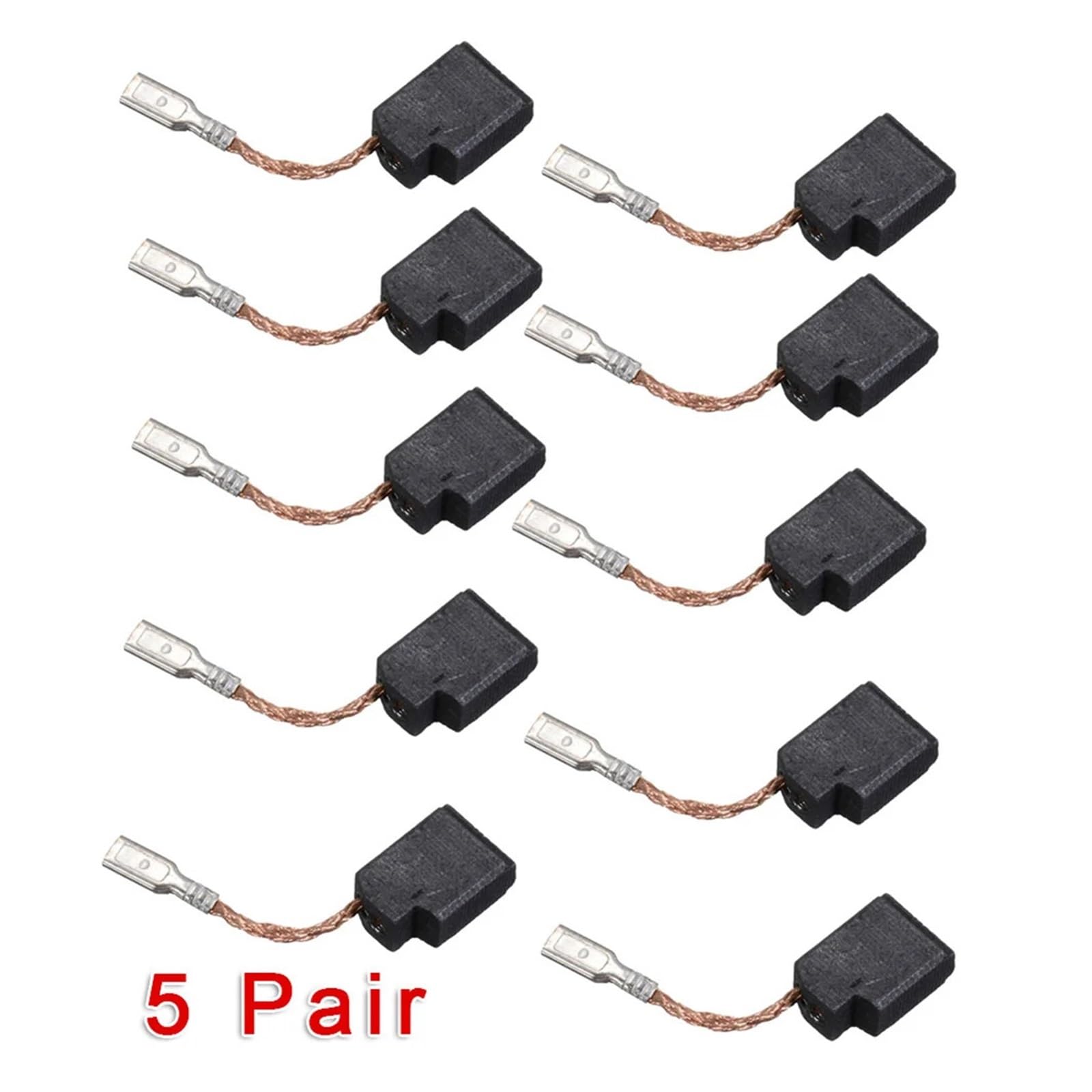 10 pezzi di spazzole di carbone D28110 D28112 D28402 DWE46151, spazzole di carbone for motore, accessori for trapano elettrico