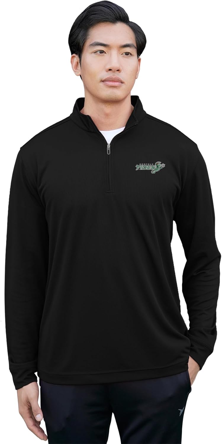 Vantage Apparel Men's MiLB Polyester Mesh Team Icon 1/4 Zip Pullover