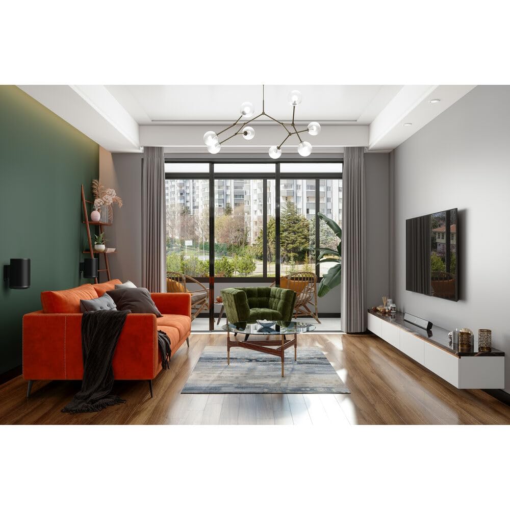 Flexson Support Mural pour Sonos ERA100 - Noir (Simple)