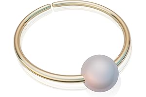 Pearl Hoop Cartilage Earrings for Women