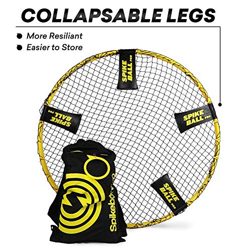 Spikeball-Pro-Kit-Tournament-Edition-Includes-Upgraded-Stronger-Playing-Net-New-Balls-Designed-to-Add-Spin-Portable-Ball-Pump-Gauge-Backpack-As-Seen-on-Shark-Tank-TV