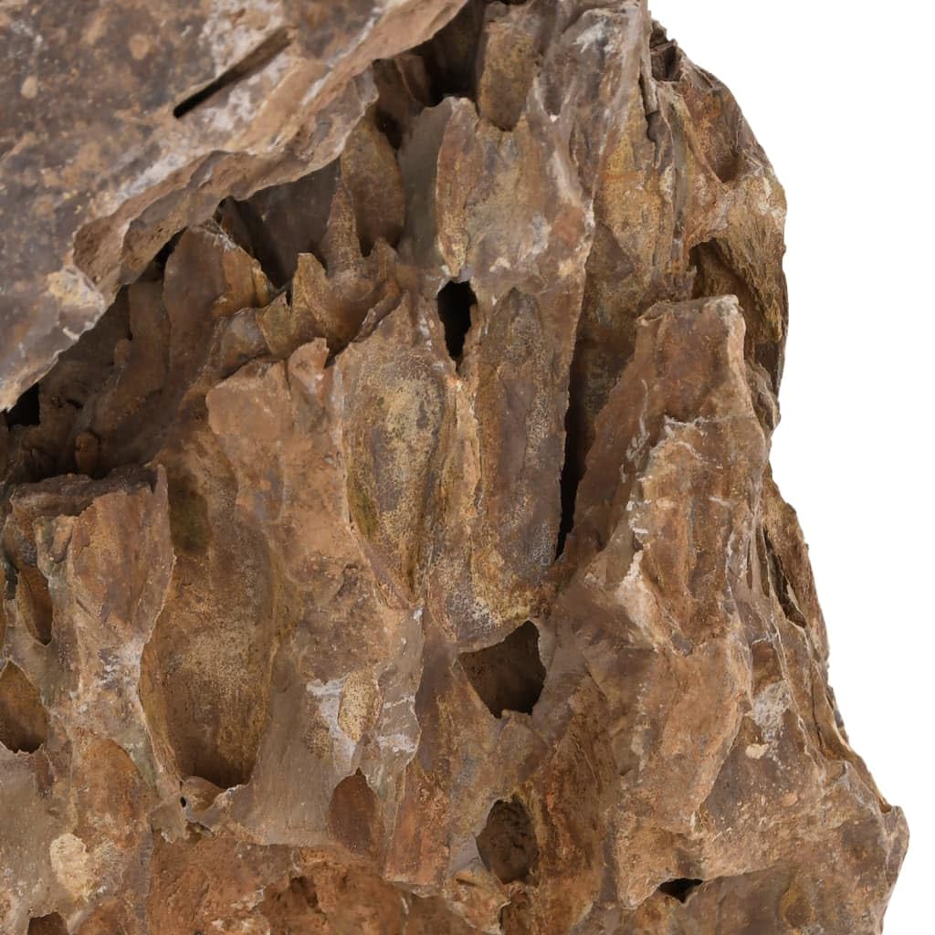 Tomostar Drachenstein Aquarium, Dragon Stone Rock Naturstein für Aquarien, Dekoration, 25 kg, Farbmix 10-30 cm