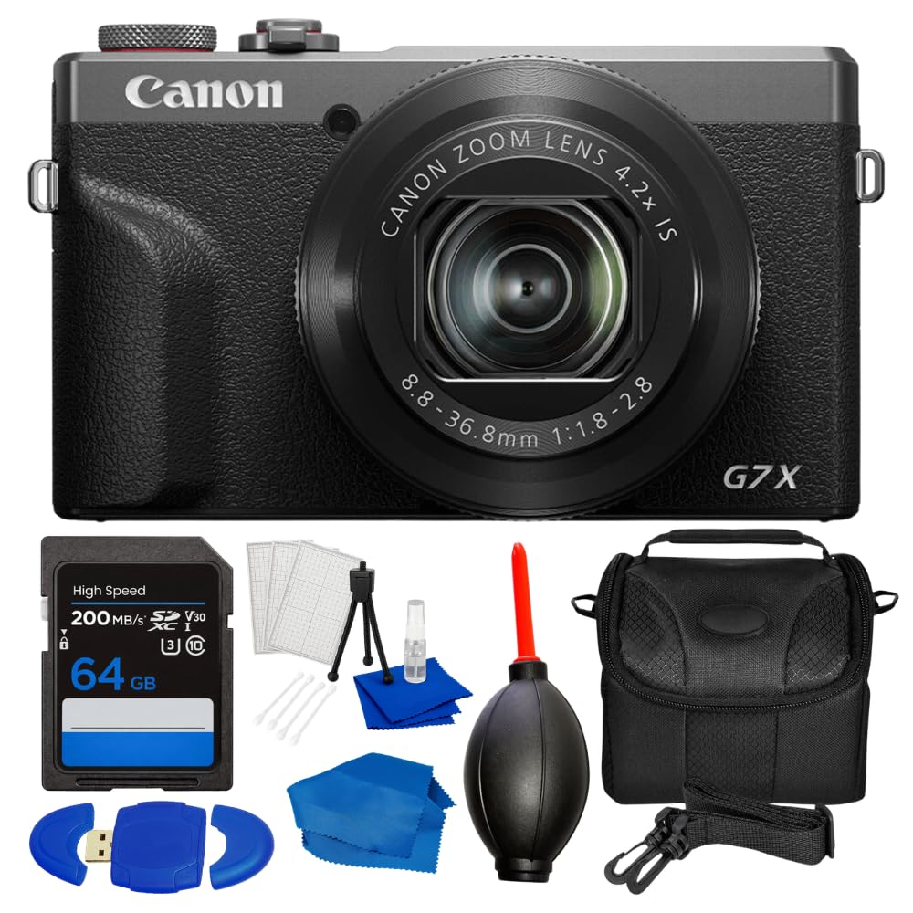 Amazon.com: Canon PowerShot G7 X Mark III Digital Camera (30th
