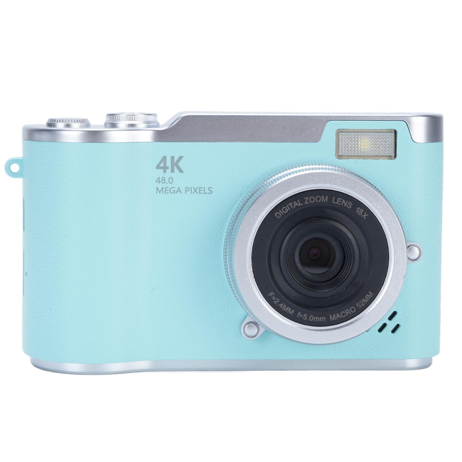 Digital Camera with 2.4" Flip Screen 18X Zoom, 48MP FHD 1080P Point and Shoot Camera Vlogging Camera for (Green)-picture-18