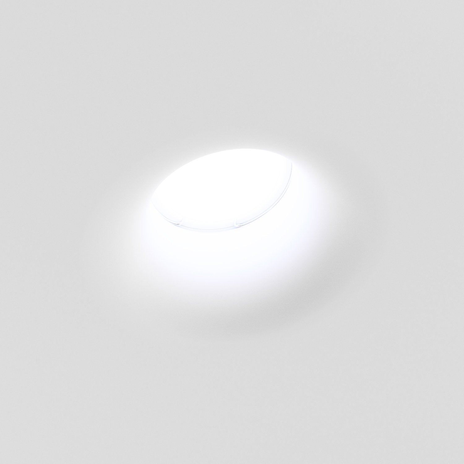 ledscom.de 10x Foco empotrable LED de escayola GIEDI DIY, incl. lámpara GU10 630lm blanco