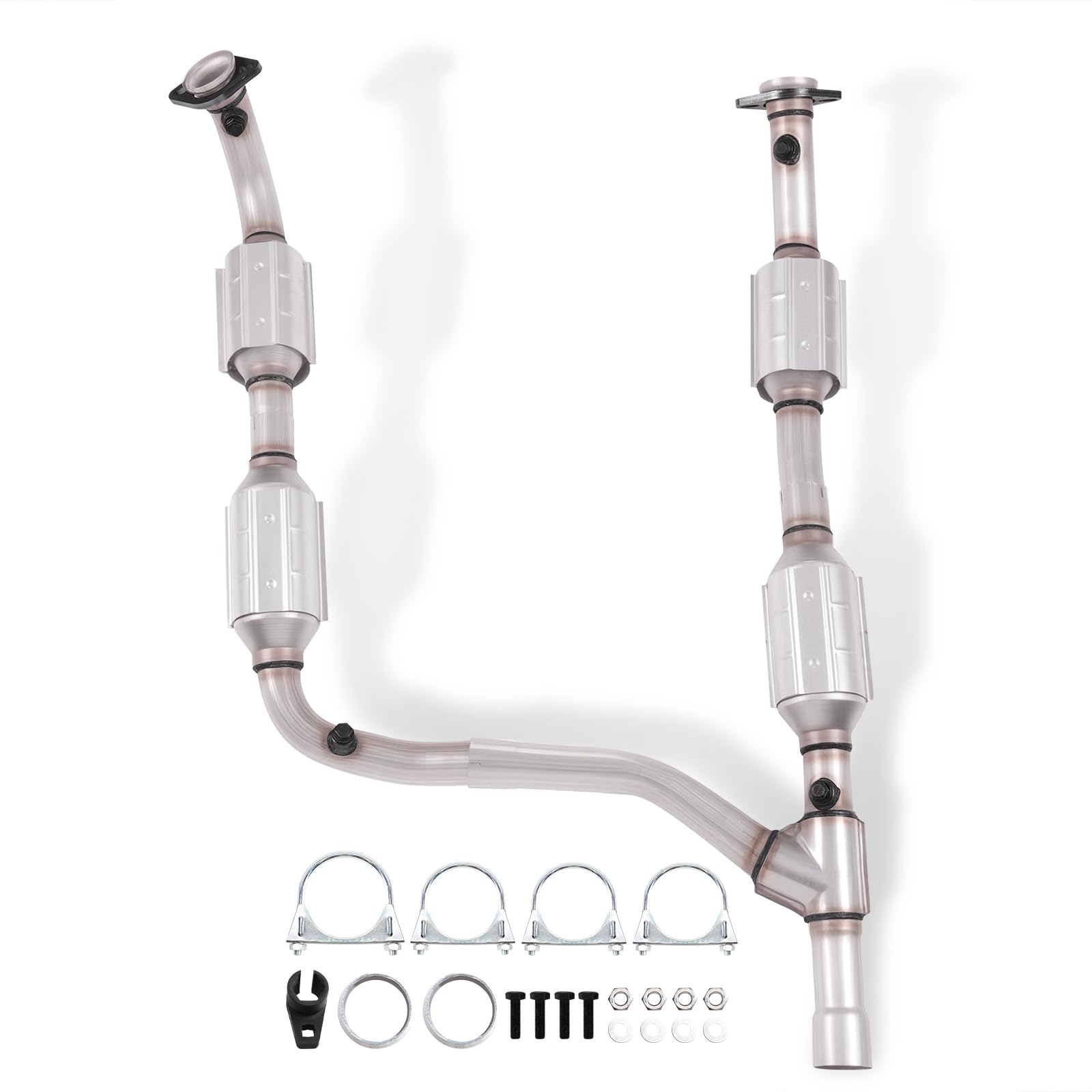 Photo 1 of ZHRUIHAN Catalytic Converter Kit Compatible with E-150, E-250 2003-2007