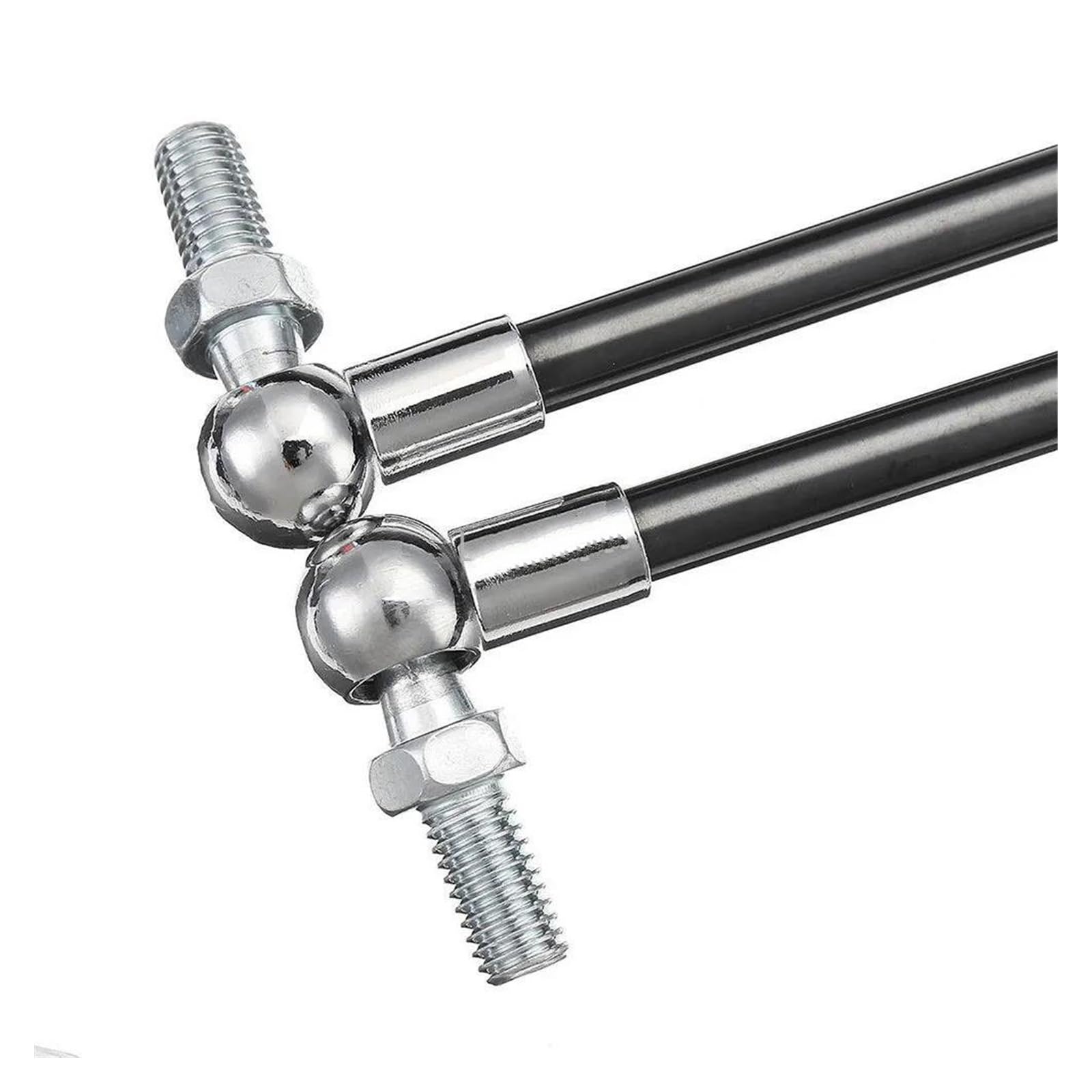 Molle A Gas Per Ante Armadi - 2 Pezzi Da 200N - Sollevamento Assistito Nero - Foto 7