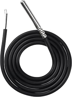 PT1000 Temperature Sensor Compatible with​ Solar Water Heater Controller, Replacement Part for Sun Earth 0301U. T1 Sensor and More, Water Temperature Sensor for Solar Hot Water Heater System, 1 Pack