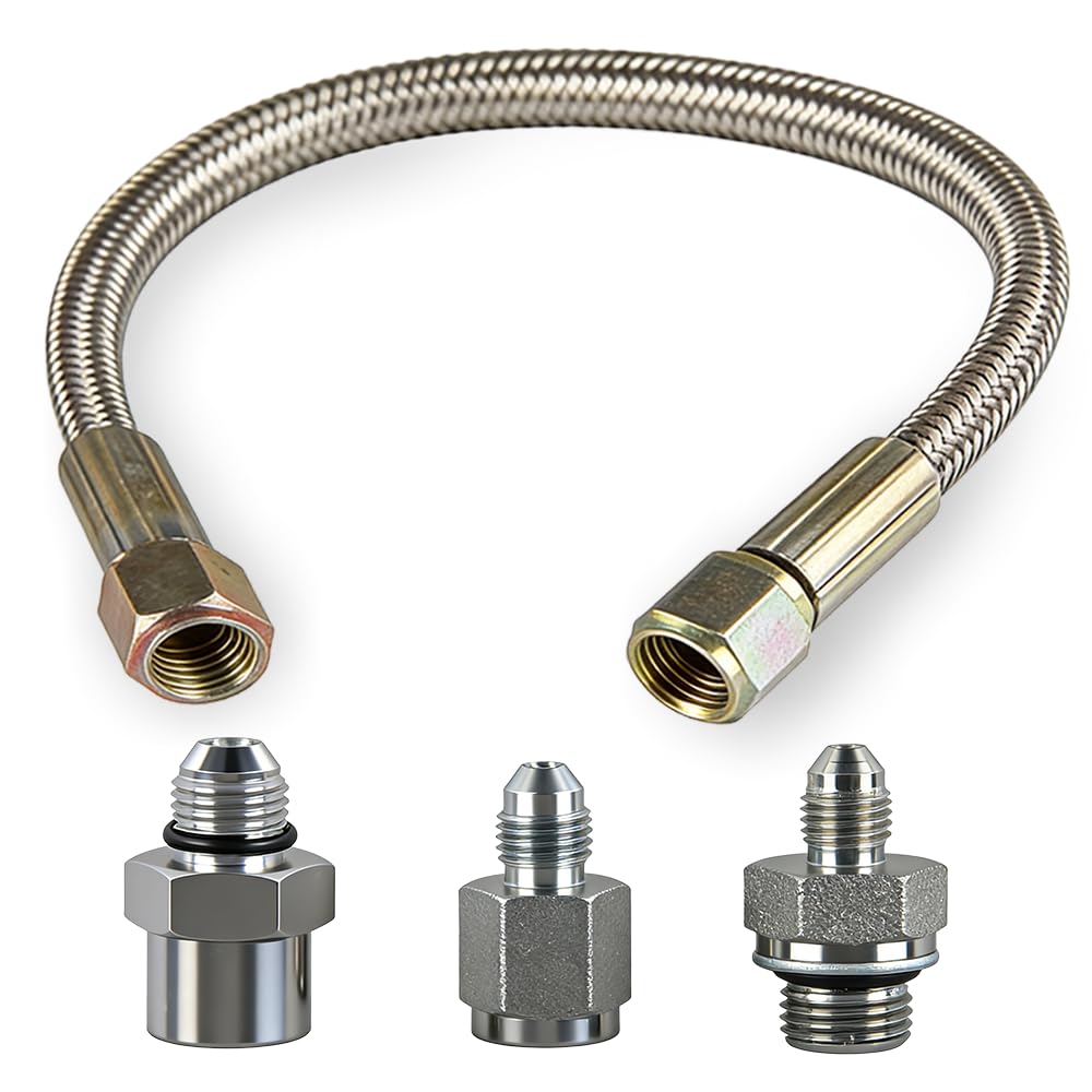 for LS Engine Oil Pressure Sensor Relocation Kit for C5/C6 Corvette, Silverado, Tahoe, Sierra, Suburban, Yukon, Escalade w/ LS1-LS9 Engines