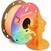Polymaker Panchroma Luminous PLA 3D Printer Filament, 0.07 inches 1.75 mm, 2.2 lbs 1,000 g, Luminous Orange
