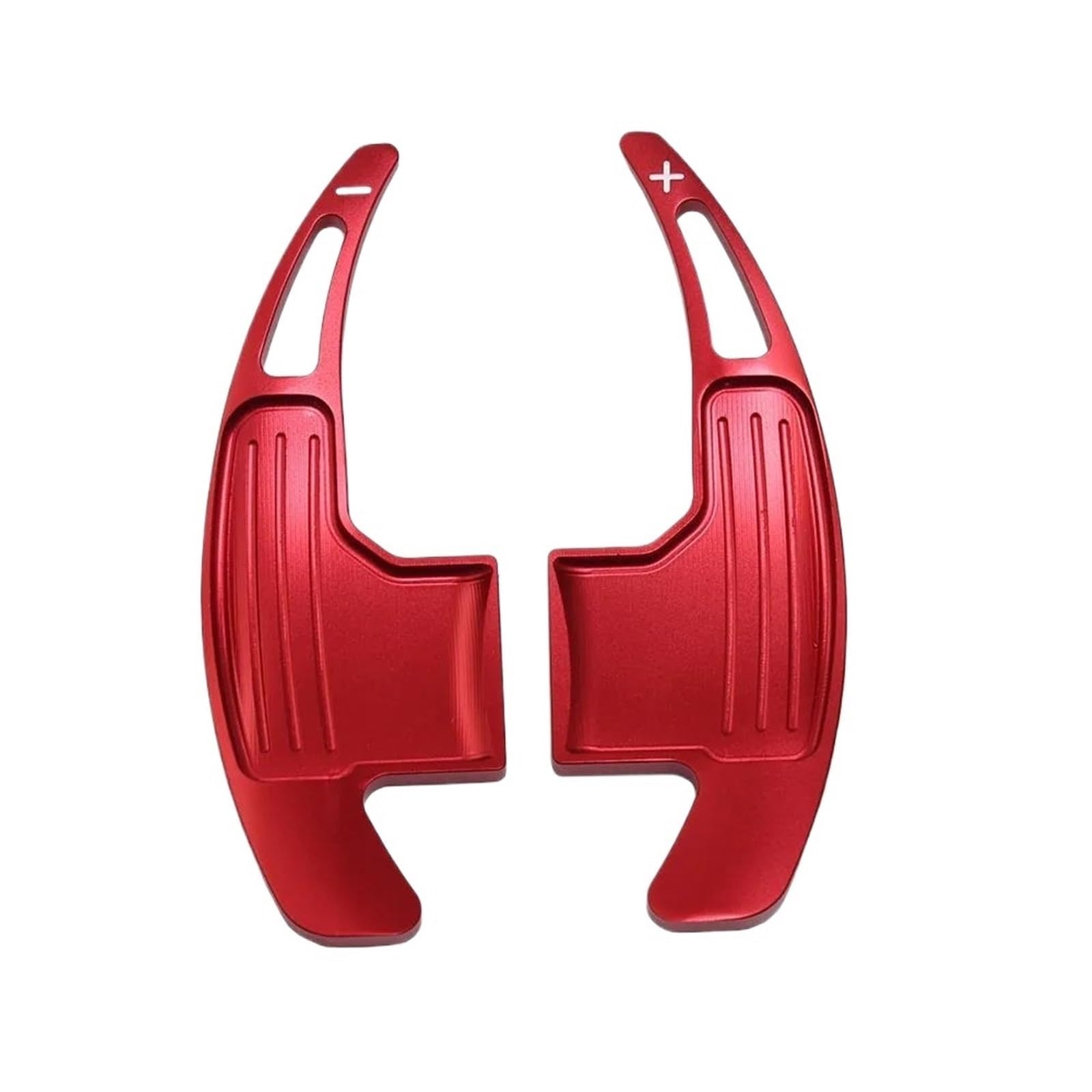 Bvfsxhs Red Car Steering Wheel Shift Paddles Extension For Ford For Mustang 2015-2019 Steering Wheel Shift Paddle Shifter Extension(Red)