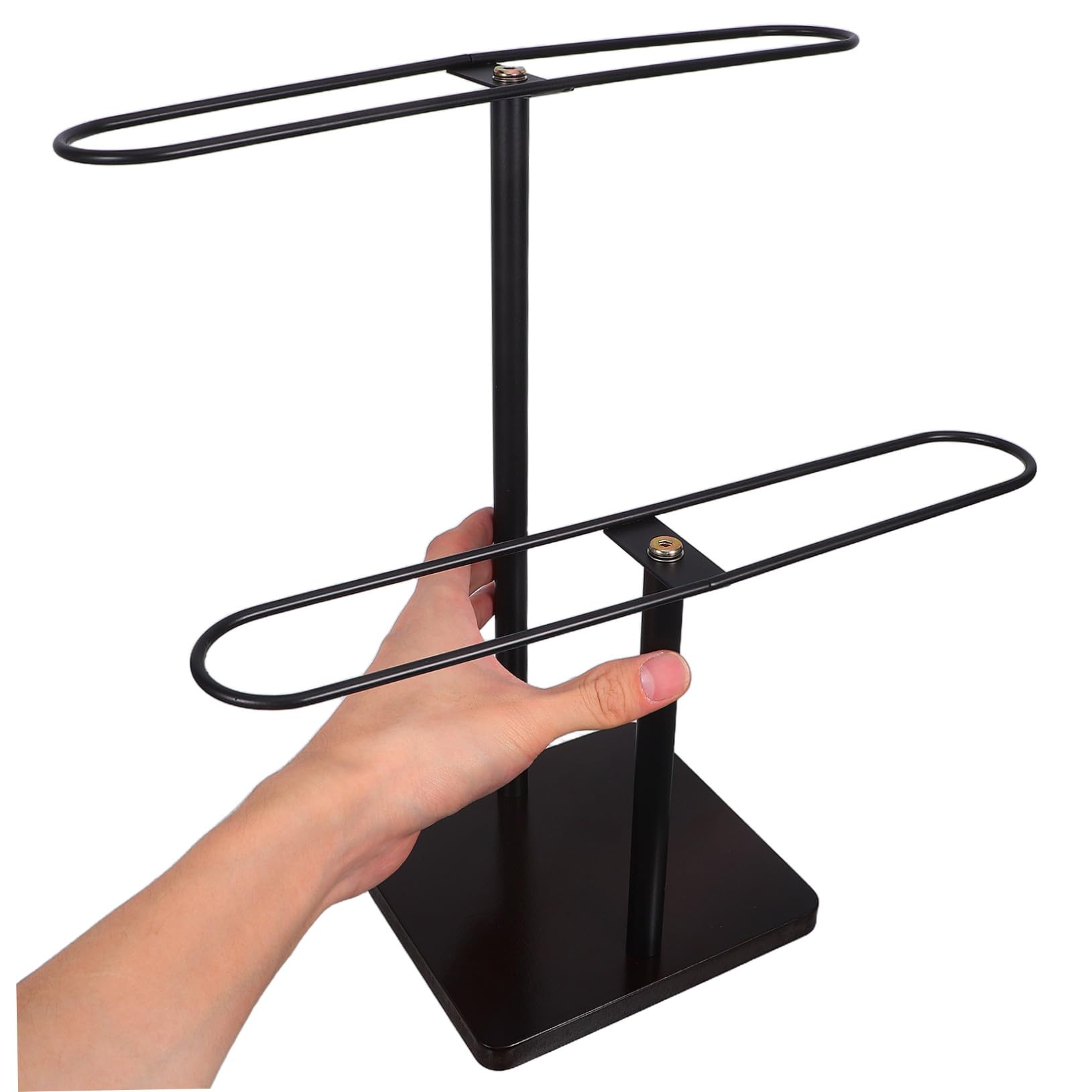 Hemobllo 2nivel Estante para Guardar Gafas de Sol Soporte de Escritorio de Almacenamiento de Gafas Expositor para Organizar Casa