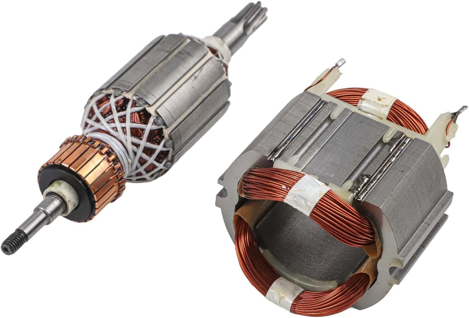 Replacement Stator Rotor Assembly with Carbon Brush Bearings for HR4001C HR4011C Motor Parts Part Numbers 5136337 6257586 CB350 Compatible Components