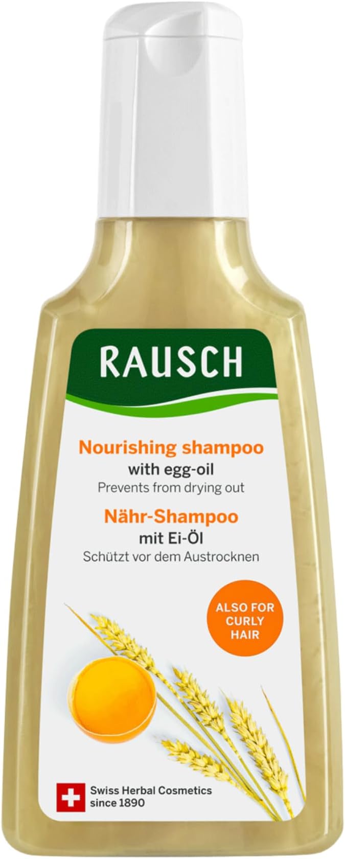 Egg Oil Nutrient Shampoo 200 ml - For Dry Hair Structure - Scalp Treatment - Soothes & Regulates - German Personal Care