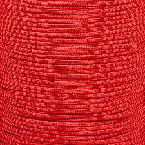 PARACORD PLANET 100 Ft Hanks (30 Meters) of 550lb para Cord 7 Strand 4mm Tactical Parachute Rope in Assorted Colors