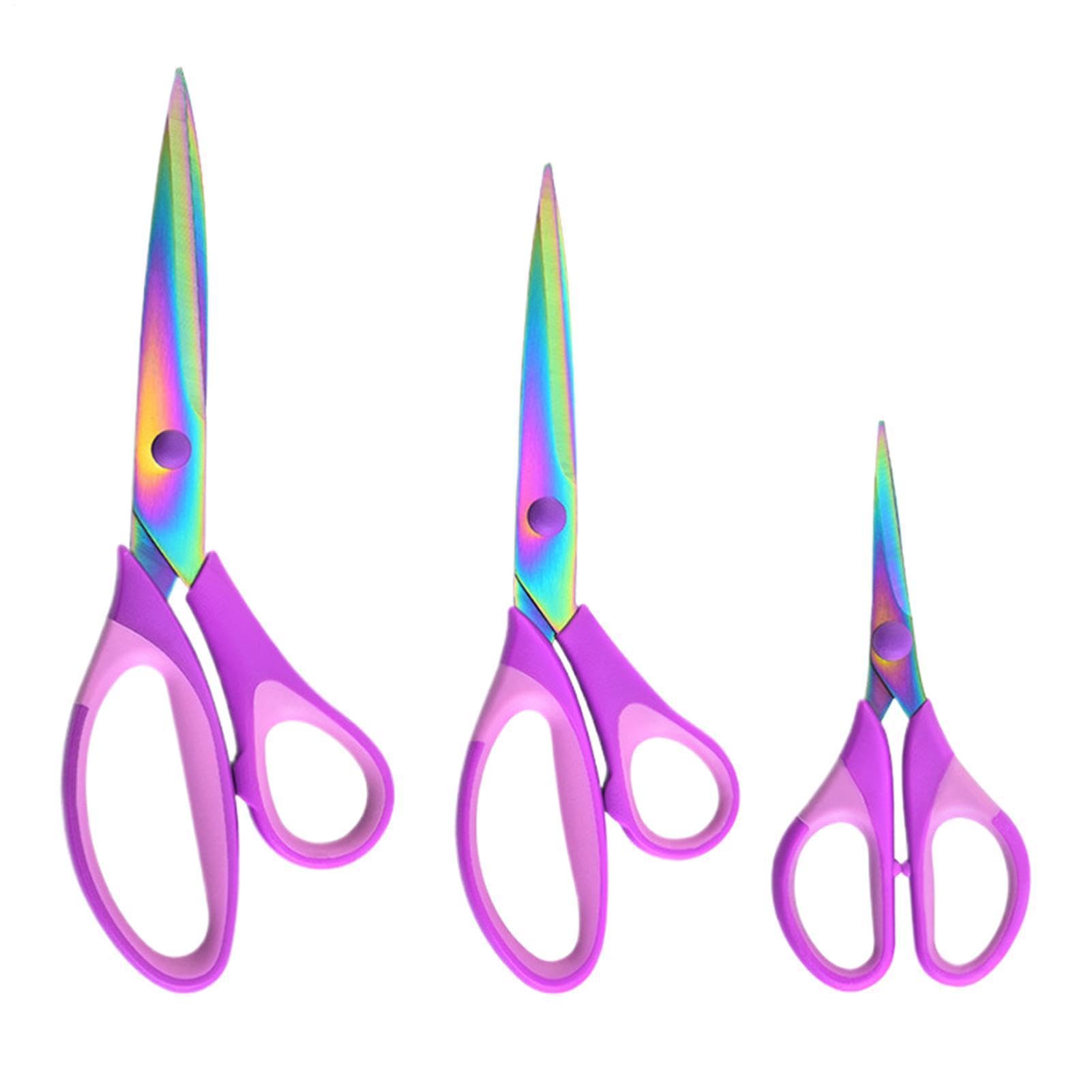 Tijeras para scrapbooking de papel y tela: juego de 3 herramientas de corte para manualidades