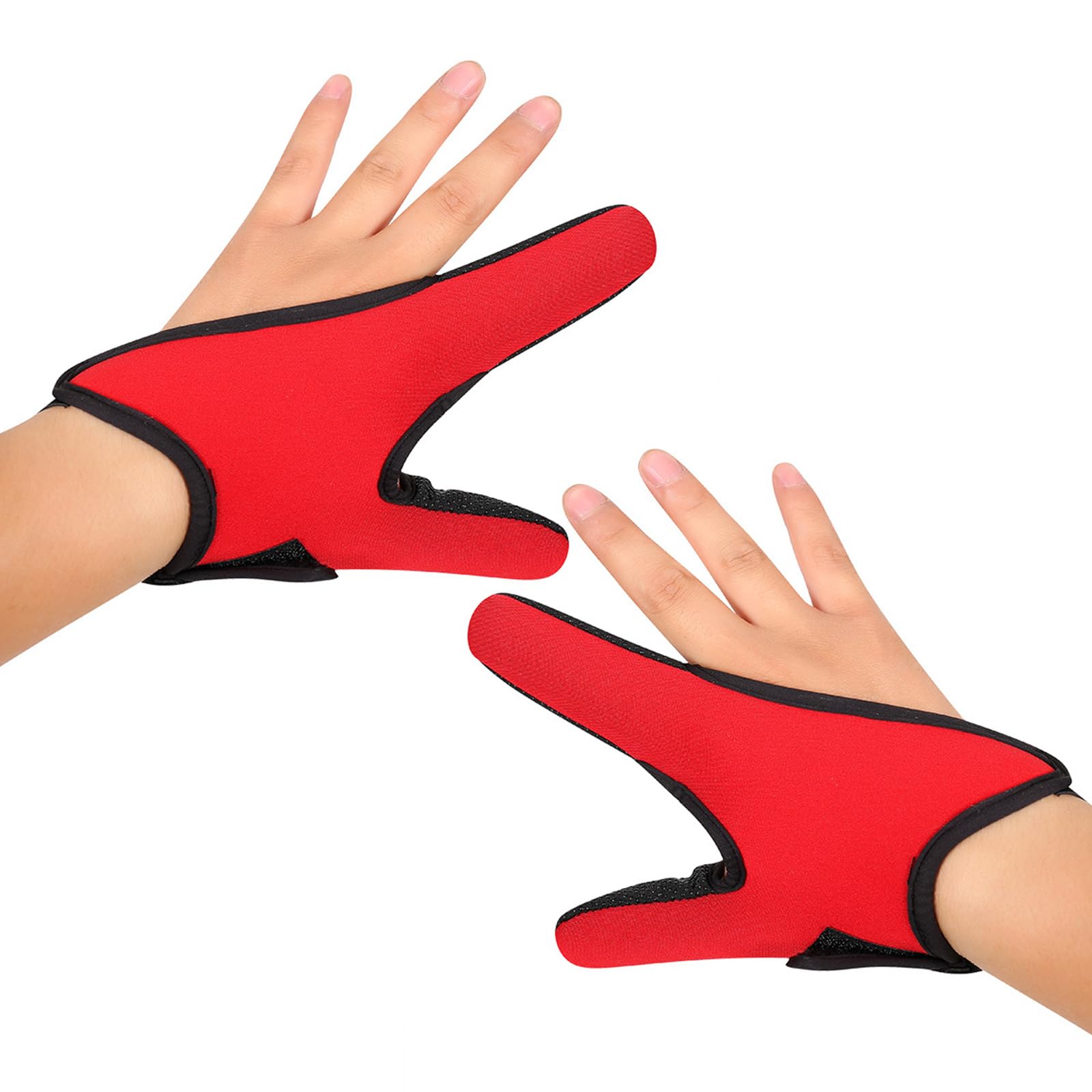 NewDoar Gants D'Hiver 2 Doigts Coupés Flexibles - Écran Tactile Pêche Photographie Randonnée