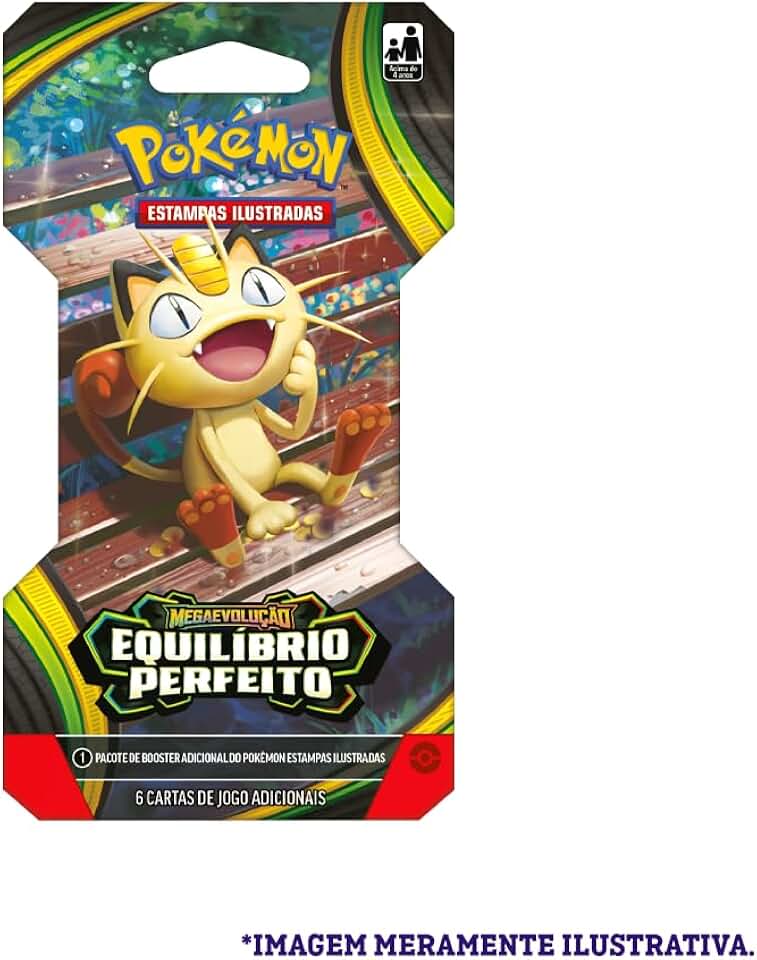Pokémon TCG, Blister Unitário Pokémon ME03 Equilíbrio Perfeito