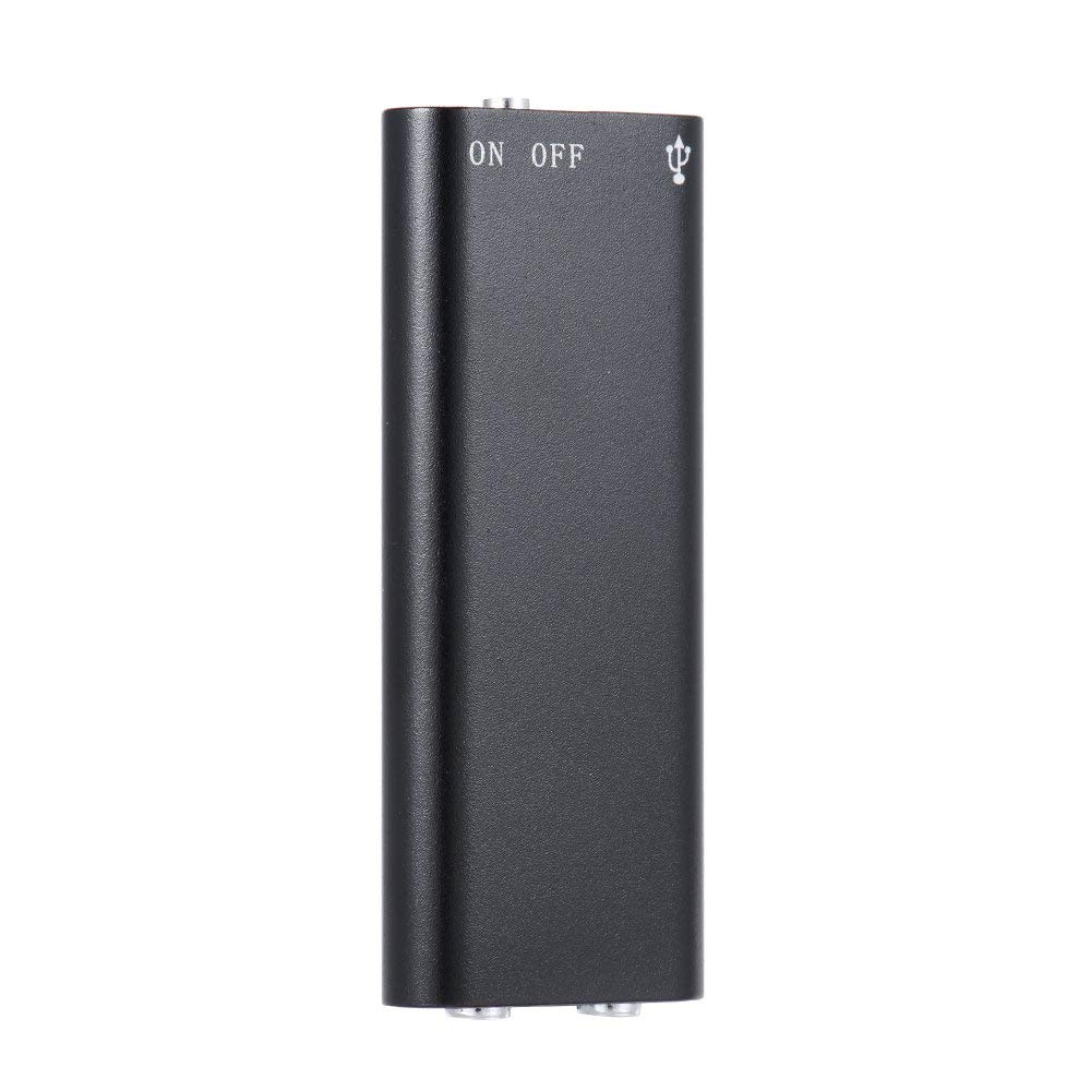 RENMAX® Digital Voice Recorder Spy Mic MP3 Audio Player 8GB Black