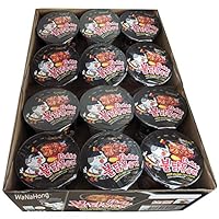 Samyang Spicy Hot Chicken Flavour Ramen Cup (Pack of 12) Halal