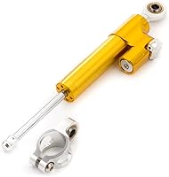 Vista 25 de Amortiguador de dirección universal ajustable para motocicleta, estabilizador de control para ZX6R 2005-2017, NINJA 250R EX250 2008-2012, EX300