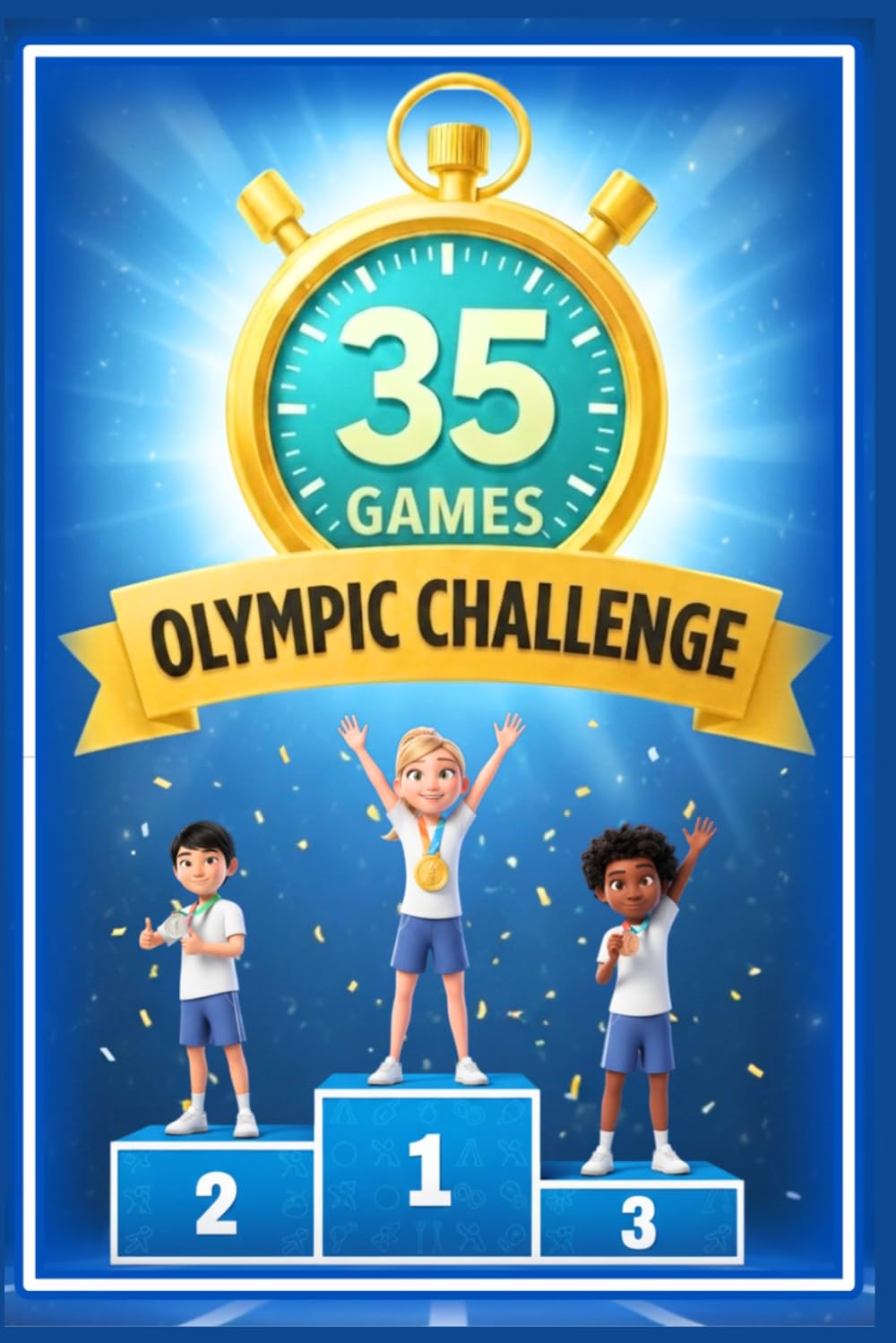 35 Olympic Games for Kids: Fun & Competitive Mini-Olympics for PE Teachers, Coaches & Activity Leaders!