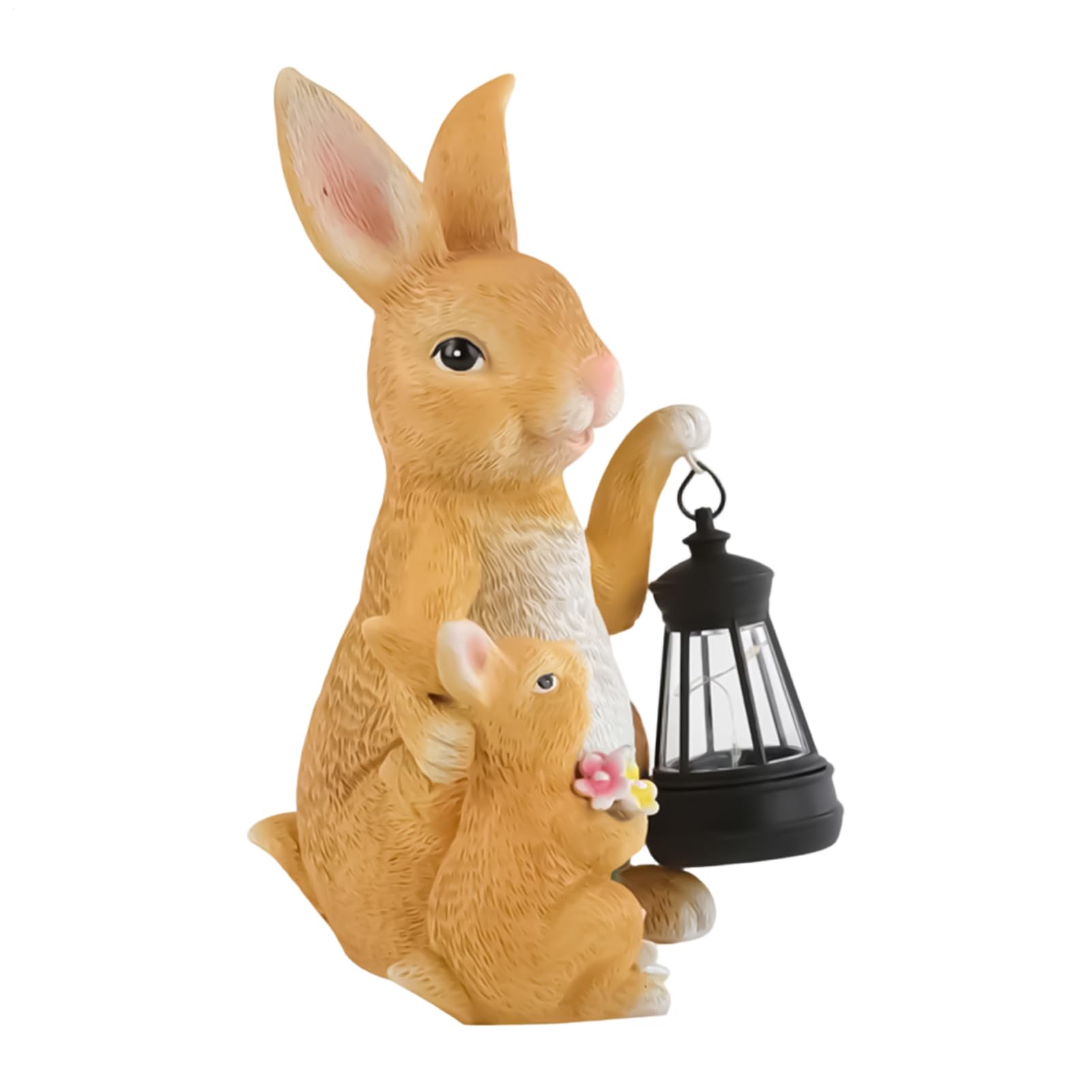 Lampe lapin en résine étanche le cadeau d'anniversaire idéal pour le jardin