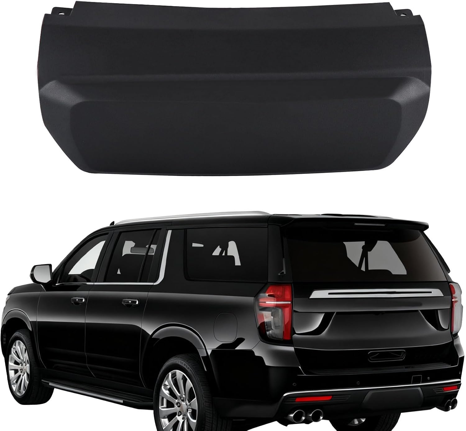 Rear Bumper Trailer Hitch Cover Compatible with Chevrolet Suburban Tahoe GMC Yukon 2021-2024 Rear Tow Hitch Cover Replace:GM1129130 85139540