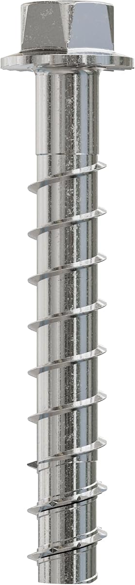 Simpson Strong-Tie THD37300H6SS - 3/8-Inch x 3-Inch Hex Washer Head, Type 316 Stainless Steel Titen HD Heavy Duty Screw Anchor for Concrete, Easy Installation (Pack of 50)