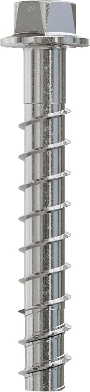 Simpson Strong-Tie THD37300H6SS - 3/8-Inch x 3-Inch Hex Washer Head, Type 316 Stainless Steel Titen HD Heavy Duty Screw Anchor for Concrete, Easy Installation (Pack of 50)